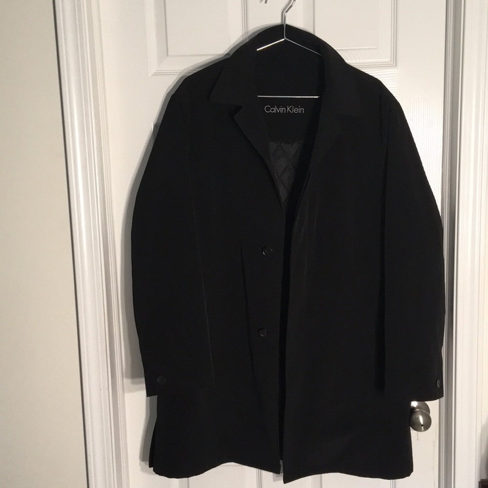 Calvin Klein Men’s Trench Coat 42 Regular